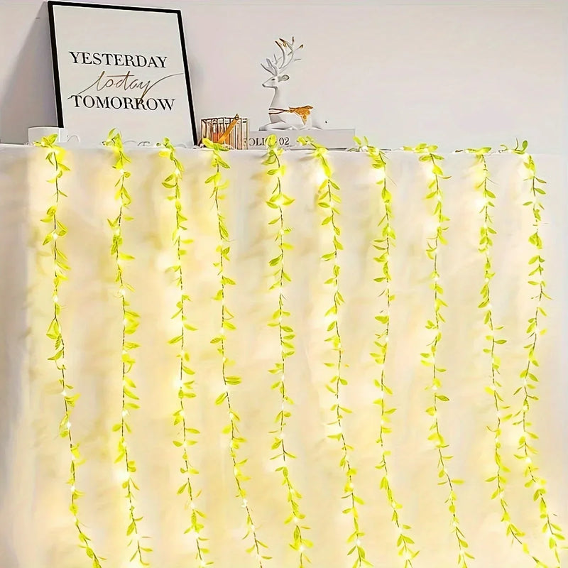LeafLuma 2M LED Blätter-Lichterkette