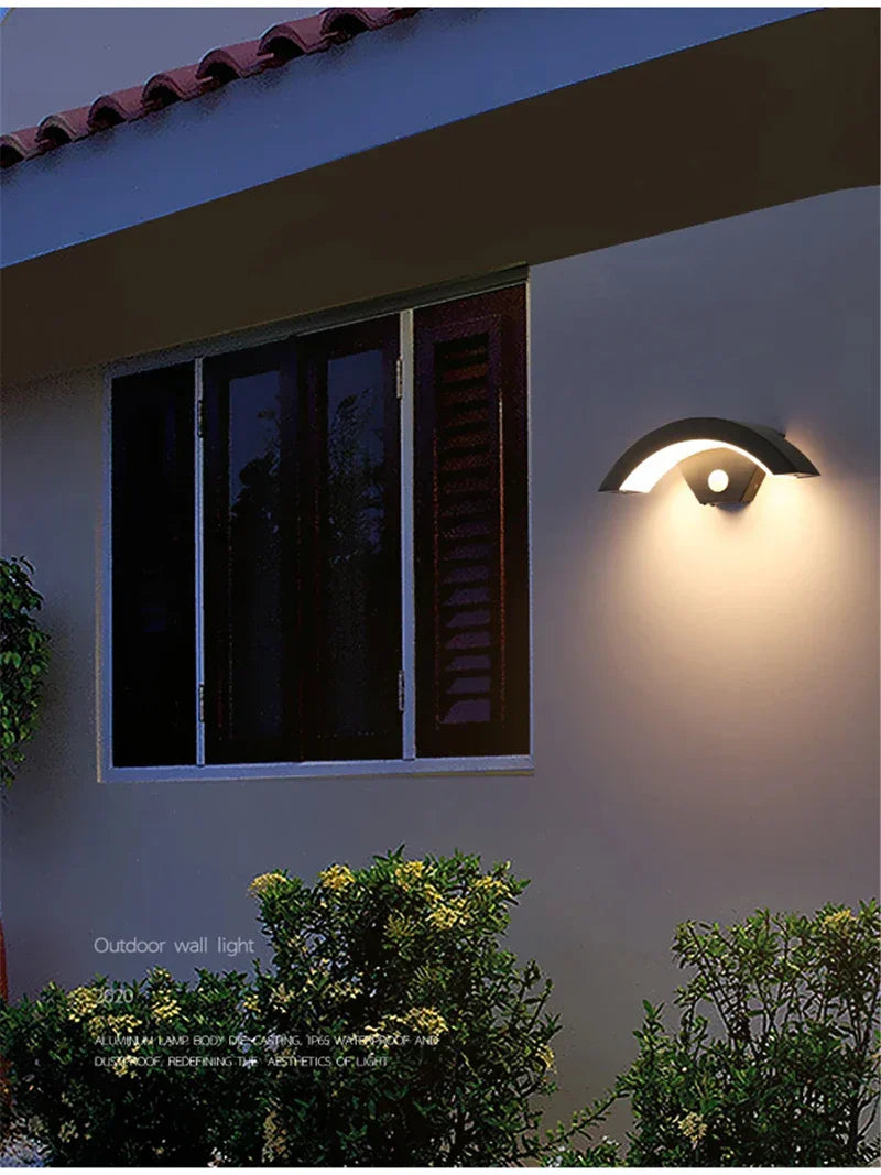 LUXGUARD Slim PIR Buitenlamp-Leuchtezauber