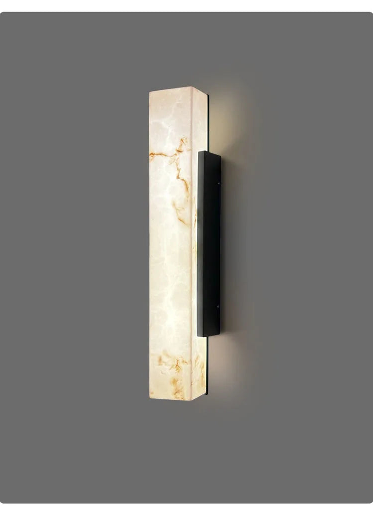 SOLMAR Marmeren LED Wandlamp-Leuchtezauber