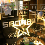 SantaGlow LED Fensterleuchte mit Saugnapf