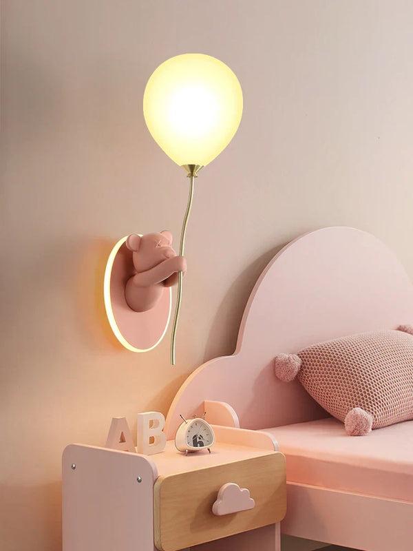 BearGlow LED Kinder-Wandleuchte-Leuchtezauber