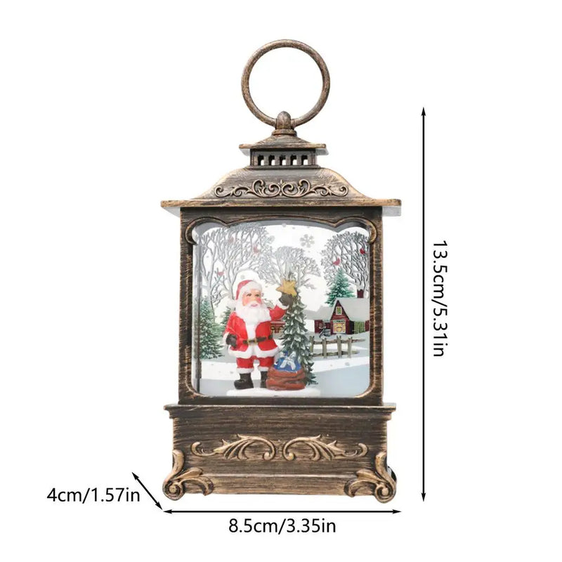 LumiGlobe LED Schneelaterne