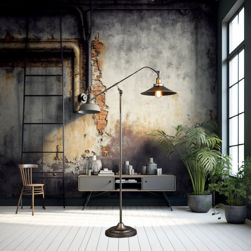 LUMIRÉTRO Moderne Retro Stehlampe-Leuchtezauber