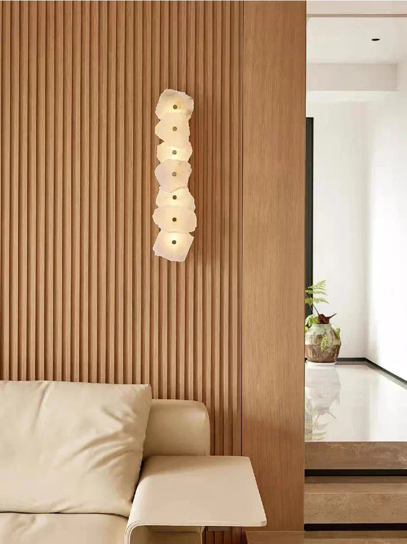 LUMARA Spaanse Alabaster Wandlamp-Leuchtezauber