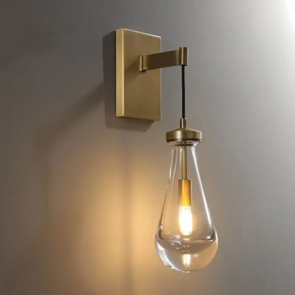 RainGlow Designer-Wandleuchte-Leuchtezauber