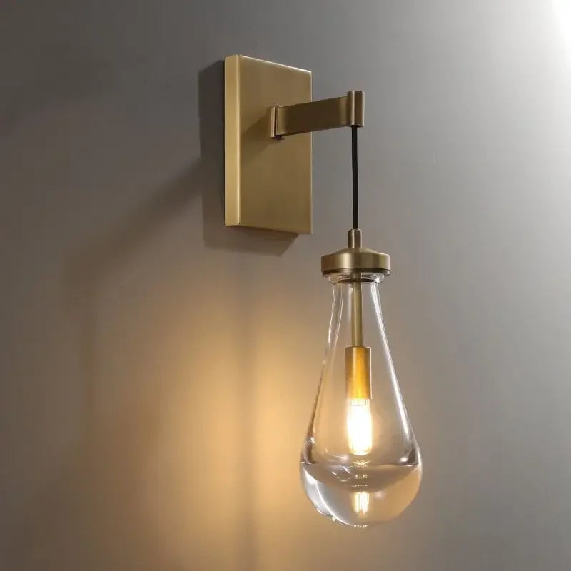 RainGlow Designer-Wandleuchte-Leuchtezauber