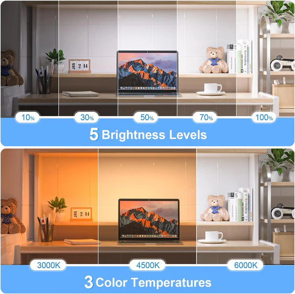 GlowPro 5W Wiederaufladbare Dimmbar Nachtlampe-Leuchtezauber