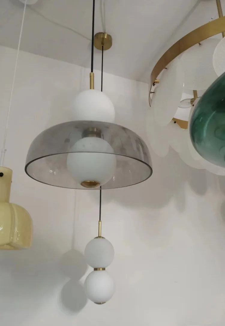 NordLume DuoSphere – Skandinavische Doppelkugel-Pendelleuchte