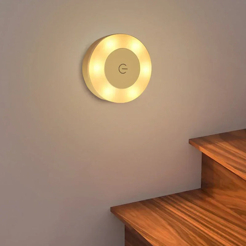 GlowDot USB Wiederaufladbares LED Nachtlicht-Leuchtezauber
