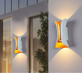 Nordluxo LED Wandleuchte Modern – IP65 Wasserdicht | Für Innen & Außen-Leuchtezauber