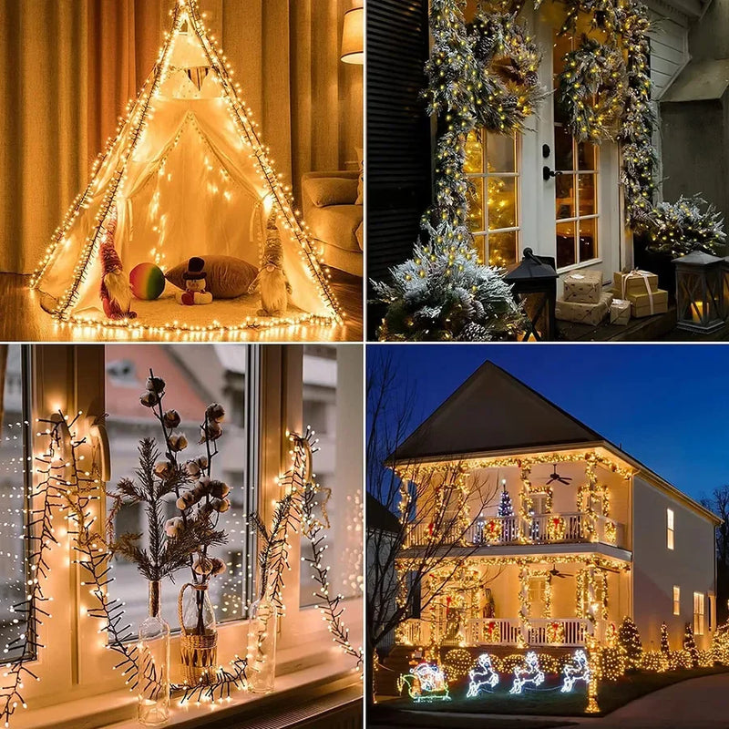 LumiBurst 25M 2000 LED Cluster Weihnachtslichter