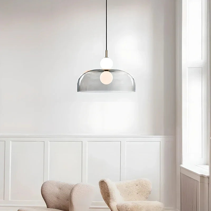 NordLume DuoSphere – Skandinavische Doppelkugel-Pendelleuchte