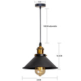 IronGlow Vintage LED Pendelleuchte – Retro Loftlampe für Küche & Esszimmer-Leuchtezauber
