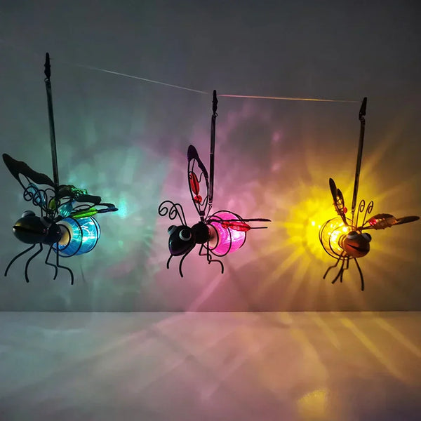 LUXARÉ SolarBug Gartenleuchte-Leuchtezauber