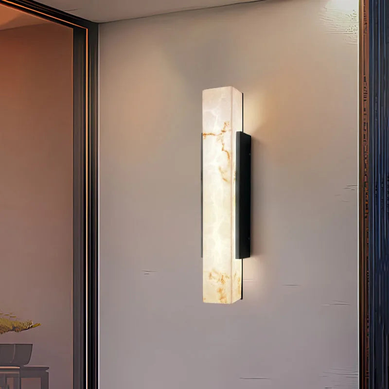 SOLMAR Marmeren LED Wandlamp-Leuchtezauber