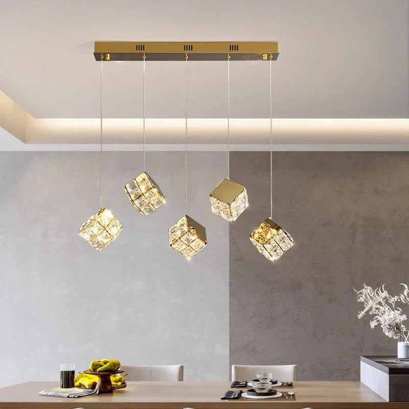 LuxeLicht Kristallen Trap Hanglamp-Leuchtezauber