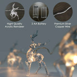 LumiDeer 1,5M LED Rentier Lichterkette