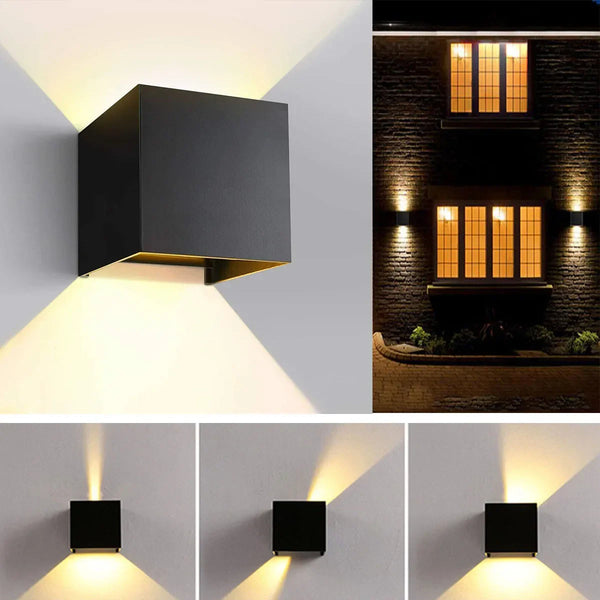 LUMICUBE LED Wandleuchten Set (4 Stück)-Leuchtezauber