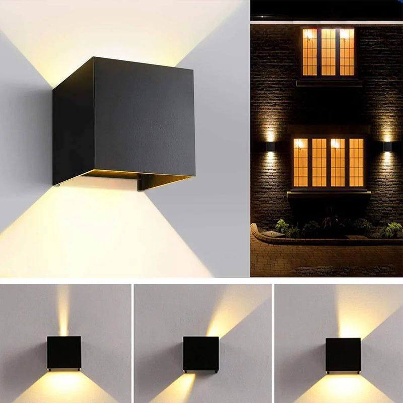 LUMICUBE LED Wandleuchten Set (4 Stück)-Leuchtezauber