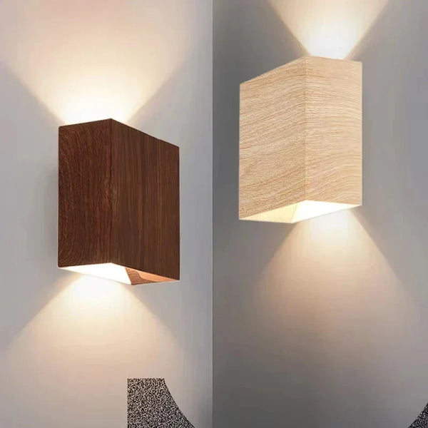 NORDLUM NaturLite LED-Wandleuchte-Leuchtezauber