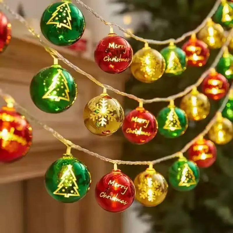 Weihnachtslichter mit Batteriekasten