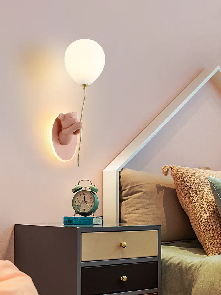 BearGlow LED Kinder-Wandleuchte-Leuchtezauber