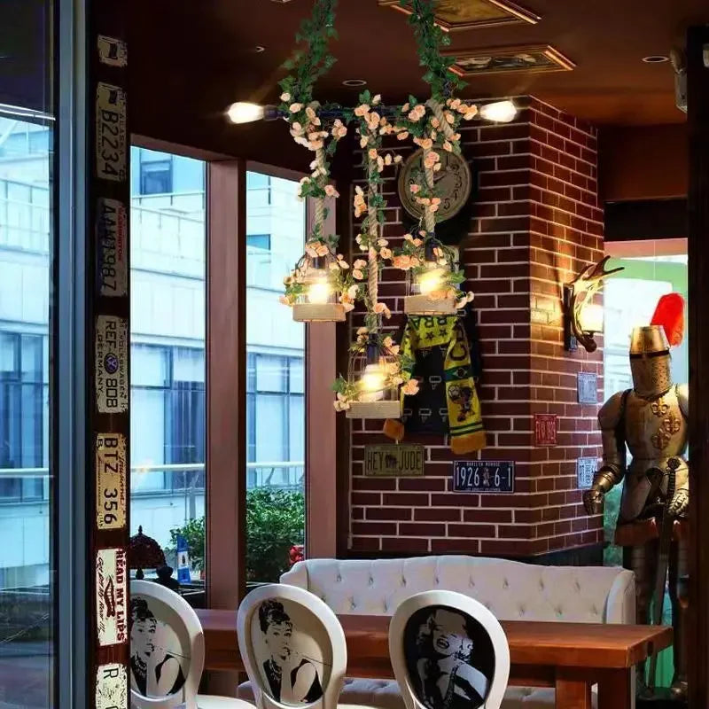 Rustic Harmony – Amerikanische Landhaus-Pendelleuchte