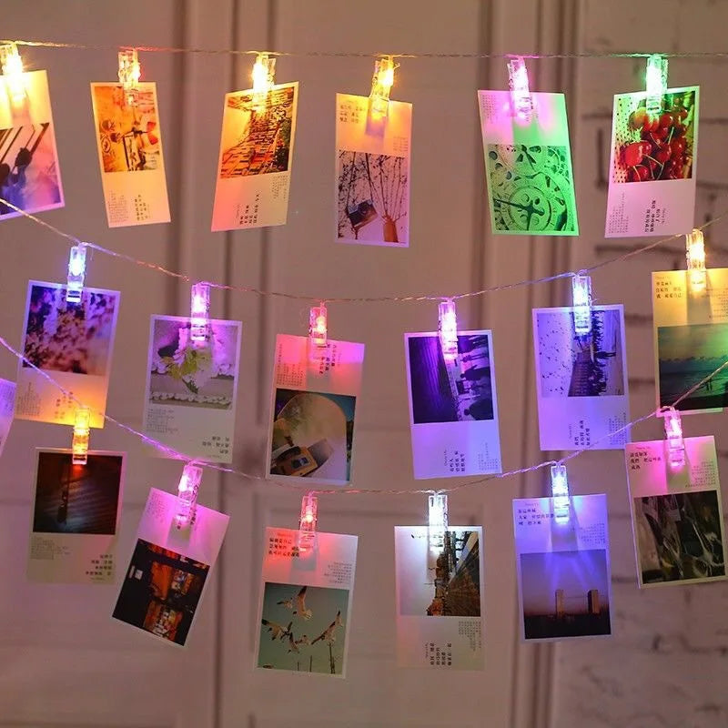 LumaClip 3M LED Foto-Clips Lichterkette