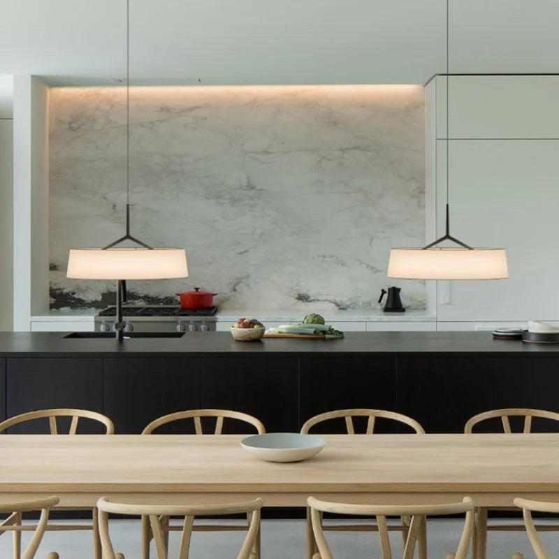 CircoLuce: Moderne Minimalistische LED Stoff-Hängeleuchte-Leuchtezauber