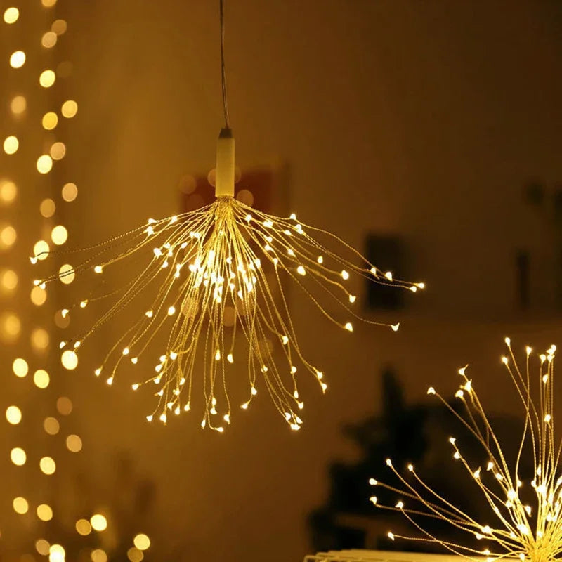 SternFeuer LED Feuerwerks Weihnachtsbeleuchtung