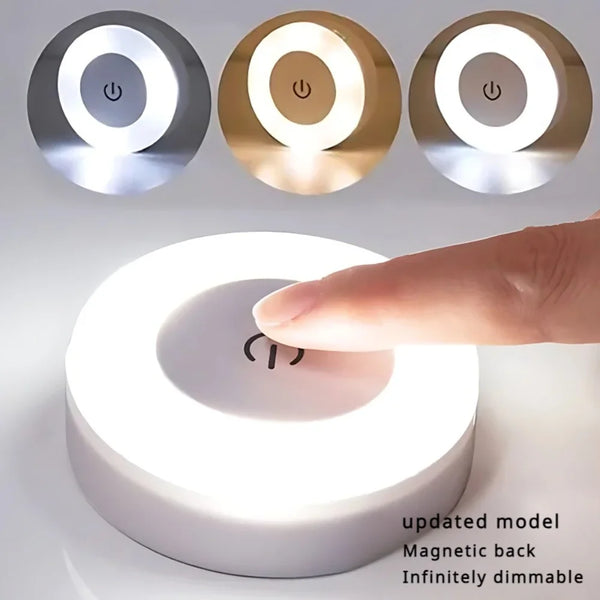GlowDot USB Wiederaufladbares LED Nachtlicht-Leuchtezauber