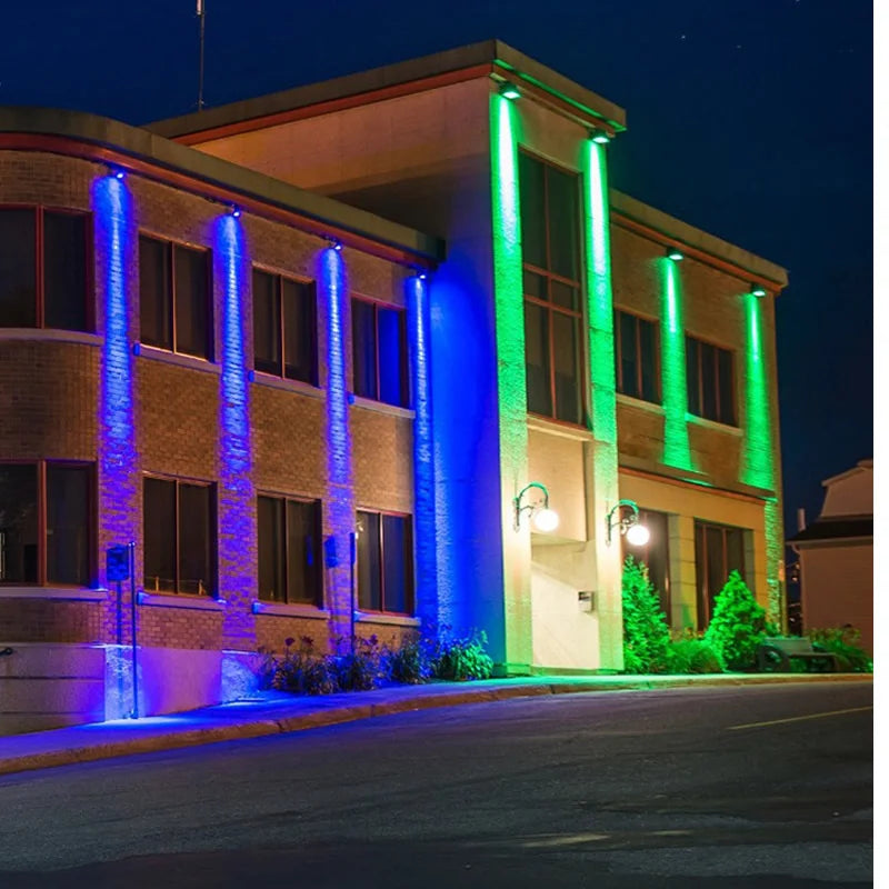 LUMIBEAM SoloSpot Außen RGB LED Wandstrahler-Leuchtezauber