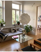 Noguchi Wabi Sphere – Japanische Papier-Hängeleuchte im Wabi-Sabi Stil