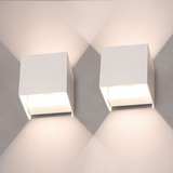 Würfellichter | LED-Wandlampen | 2 Stück-Leuchtezauber