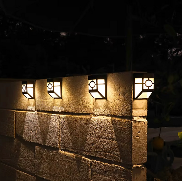 Solar-LED-Wandleuchte – Nachhaltige Außenbeleuchtung mit Stil-Leuchtezauber