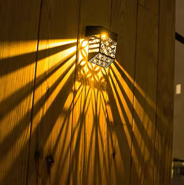 Sternenlicht-Silhouette-Glühbirne-Leuchtezauber