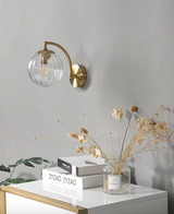 Glaslamp - LED-Wandleuchte-Leuchtezauber