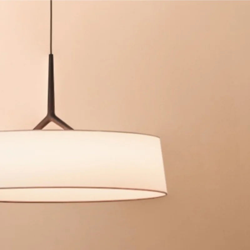 CircoLuce: Moderne Minimalistische LED Stoff-Hängeleuchte-Leuchtezauber