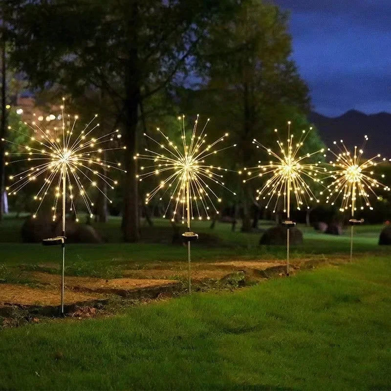 Solar LED Feuerwerk Weihnachtslichter
