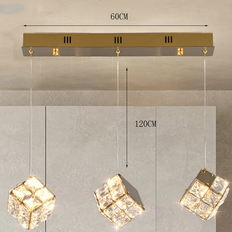 LuxeLicht Kristallen Trap Hanglamp-Leuchtezauber