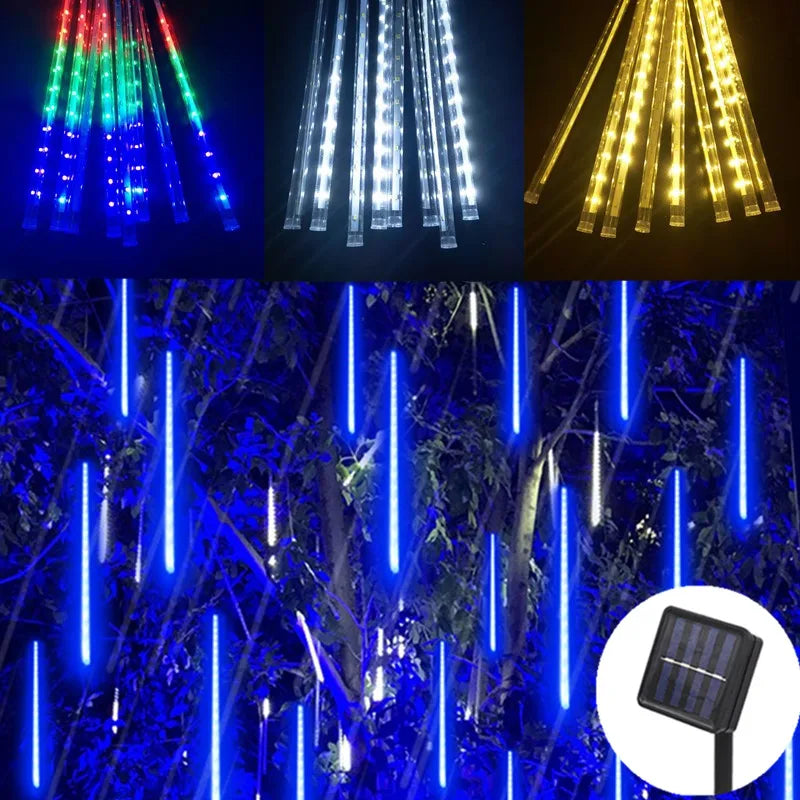 LUMIMETEOR Solar LED Meteorschauer-Lichter-Leuchtezauber
