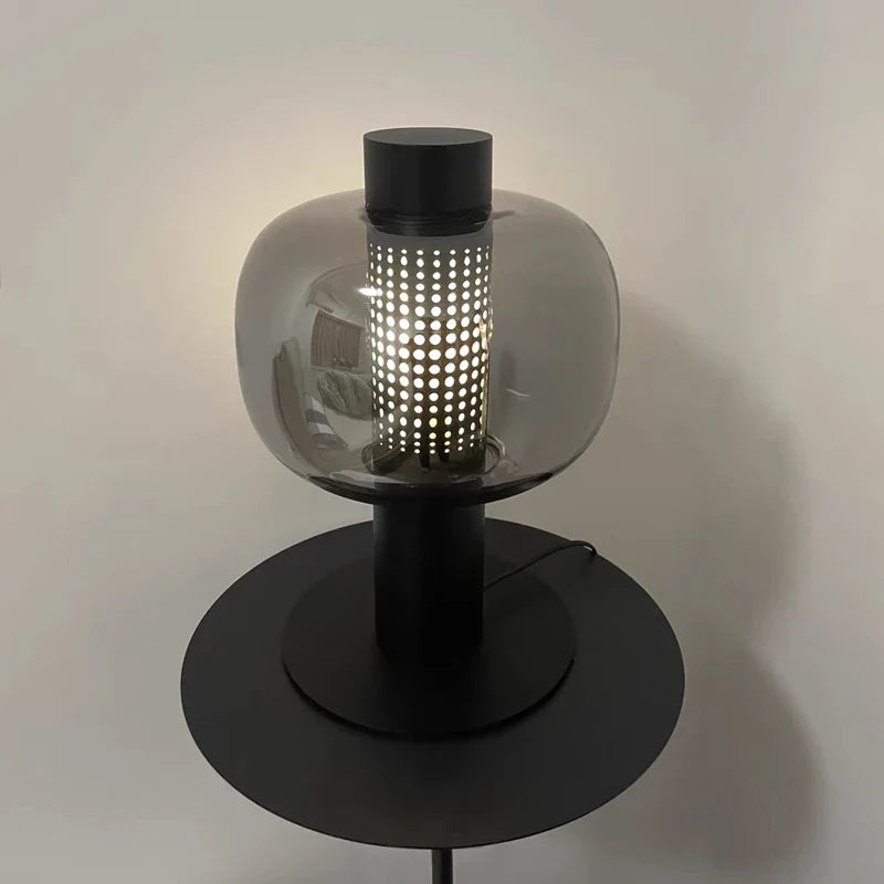 BonboriGlow Nordische Glas-Stehlampe-Leuchtezauber