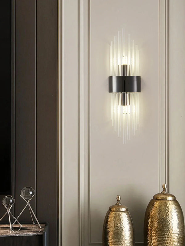 LUXARÉ CrystalLine Wandlamp-Leuchtezauber