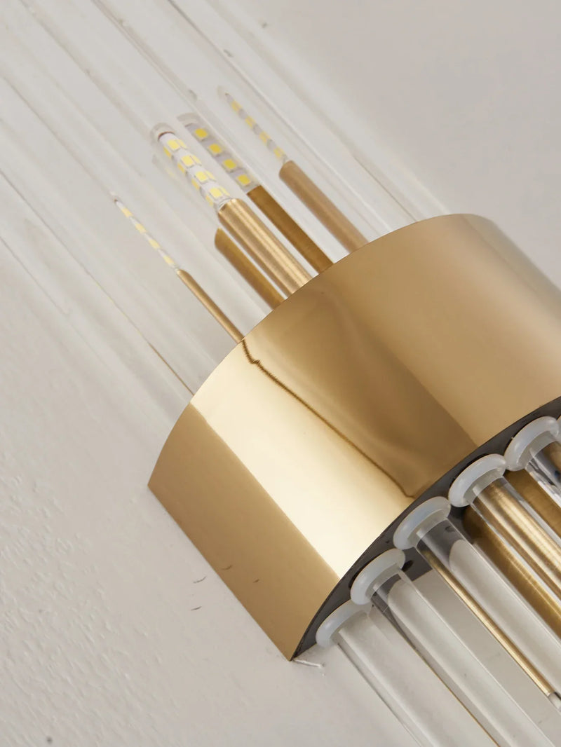 LUXARÉ CrystalLine Wandlamp-Leuchtezauber