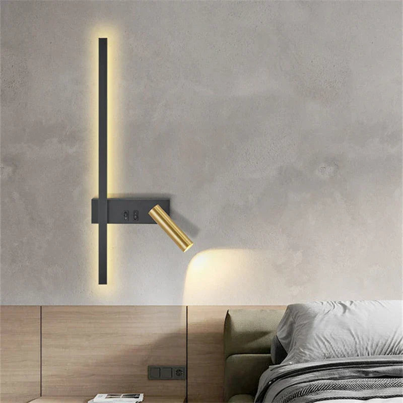 AuroraLuma Nordic Dual LED Wandleuchte-Leuchtezauber