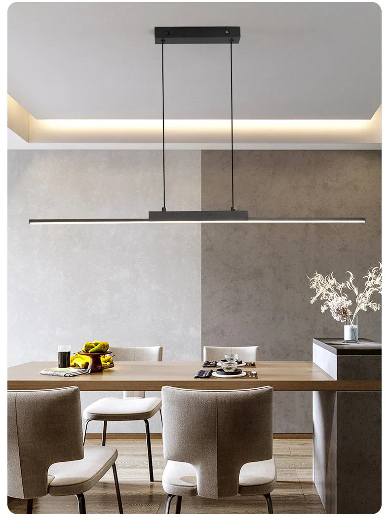 LineaLuxe – Moderne Hanglamp voor Eetkamer en Woonruimte-Leuchtezauber