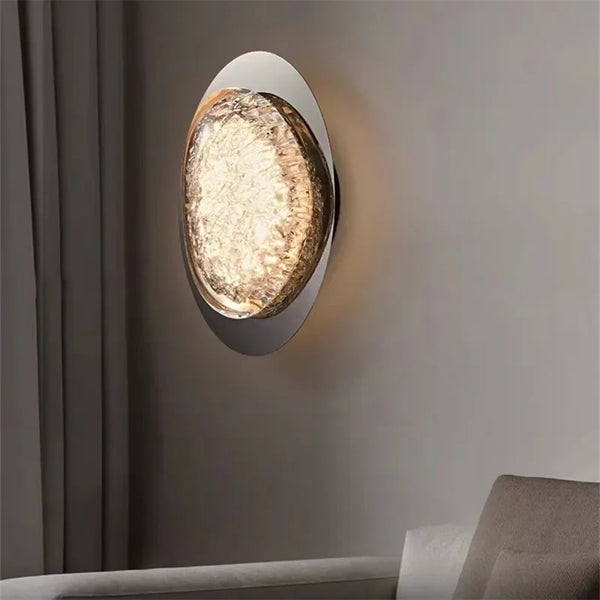 LUXARÉ CrystalEdge Wandleuchte-Leuchtezauber