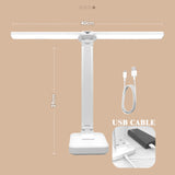 LumoFlex – Wiederaufladbare Faltbare LED-Schreibtischlampe mit Touch-Steuerung & Augenschutz-Leuchtezauber