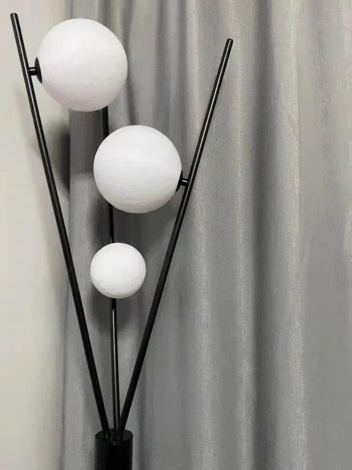 LunaGlow 3D Mond Stehlampe – Moderne LED Tripod Lampe für Wohnzimmer, Schlafzimmer & Büro-Leuchtezauber