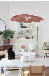 LumaFlora Petal Light – Stoff-Pendelleuchte mit farbigen Blütenblättern